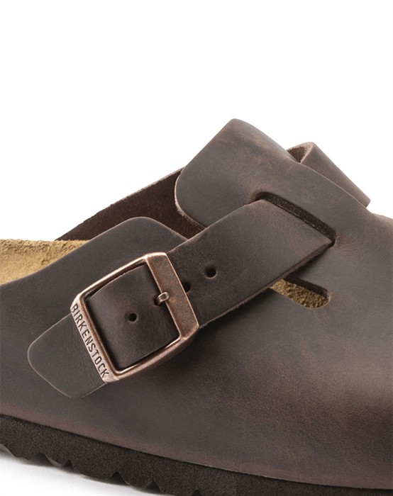 Boston Oiled Leather Sandal - Habana